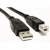Kabel USB A - USB B - 1,8m - czarny