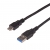 Kabel USB A - USB typu C - 1m - czarny