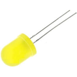 Dioda LED żółta dyfuzyja