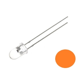Dioda LED pomarańczowa 3mm