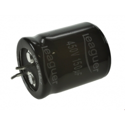 Kondensator elektrolityczny 150uF 450V 25x30 105'C Leaguer- seria LHS