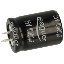 Kondensator elektrolityczny 10000uF 25V 22x30 105'C Leaguer - seria LHS