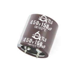 Kondensator elektrolityczny 150uF 450V 25.4x25 105'C SamYoung - seria TLS