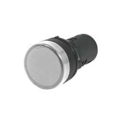 Kontrolka LED 28mm 24Vac/dc - biała