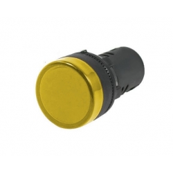 Kontrolka LED 28mm 24Vac/dc - żółta