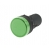Kontrolka LED 28mm 12Vac/dc - zielona