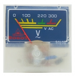 Woltomierz tablicowy / analogowy 40mm x 40mm - 0÷300V AC