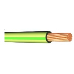 Przewód montażowy 0,35mm H05V-K (LgY) - żółto/zielony